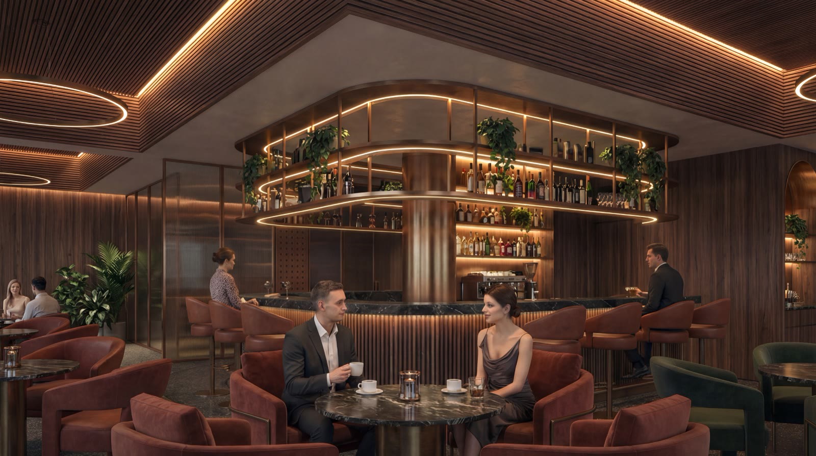 New Atrium Elevated Interiors