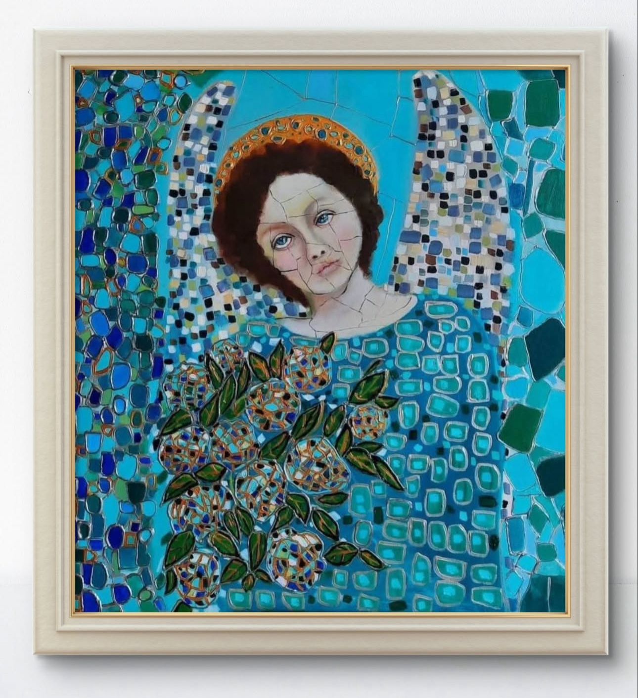 Oil Mosaic Painting